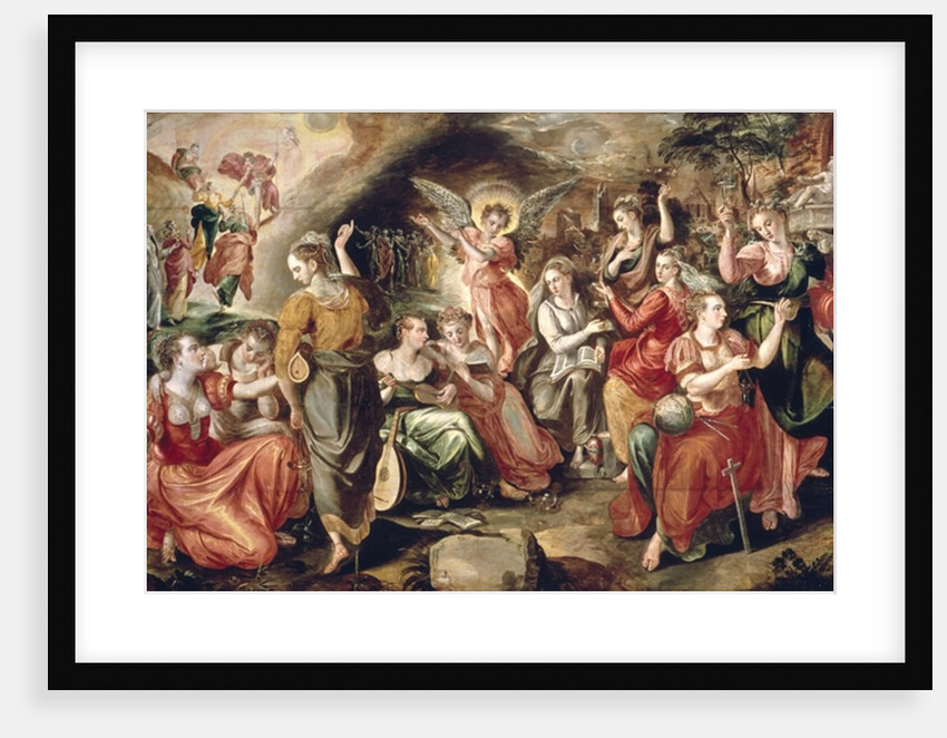 The Wise and the Foolish Virgins by Maarten de Vos