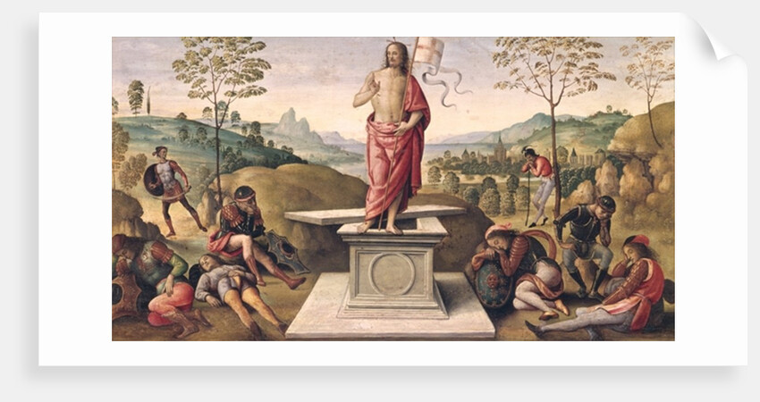 The Resurrection of Christ by Pietro Perugino