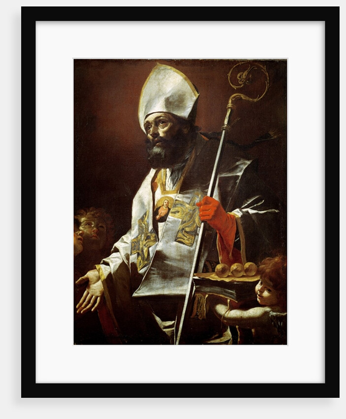 St. Nicholas of Bari, 17th century by Mattia Preti