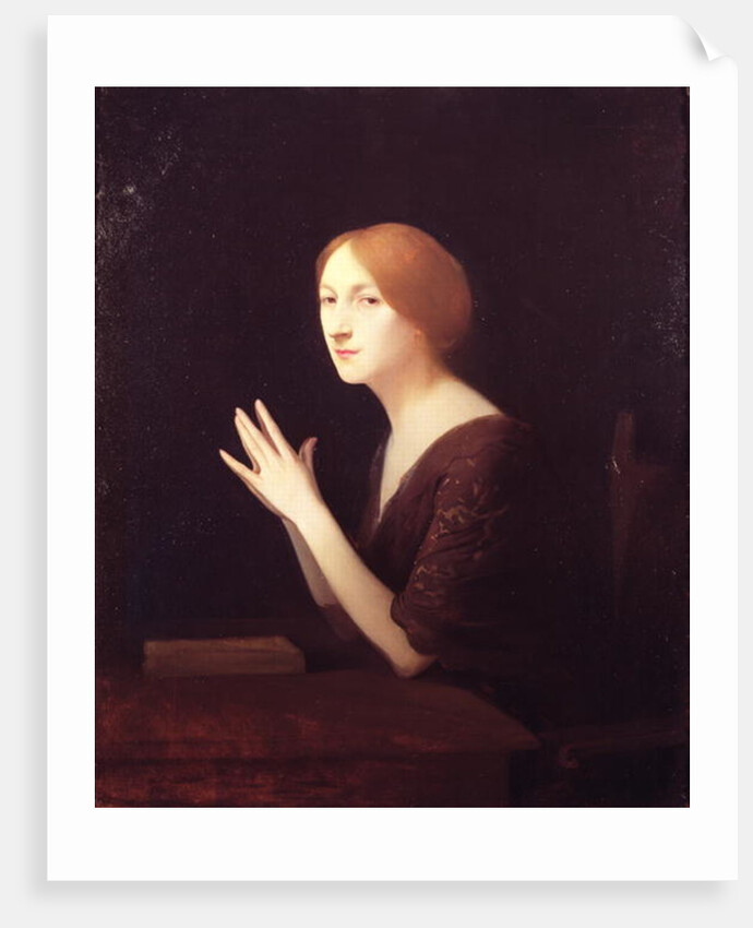 Portrait of Marguerite Moreno before 1899 by Joseph Granie