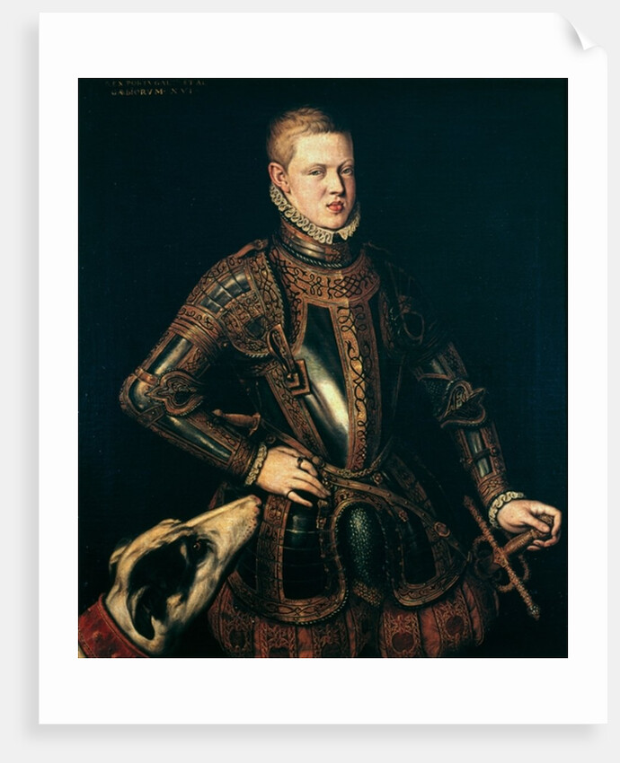King Sebastian of Portugal, c.1571 by Cristóvão de Morais