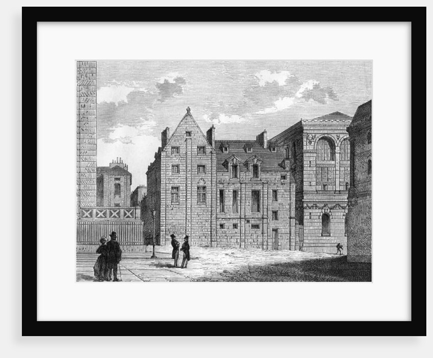 Remains of the Montaigu College, c.1850 by French School