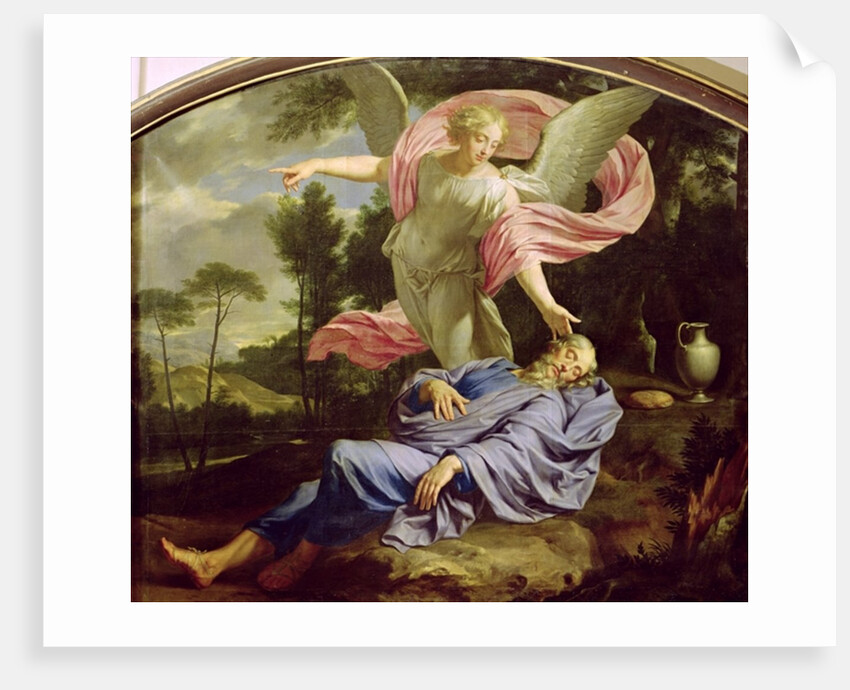 The Dream of Elijah, 1650-55 by Philippe de Champaigne