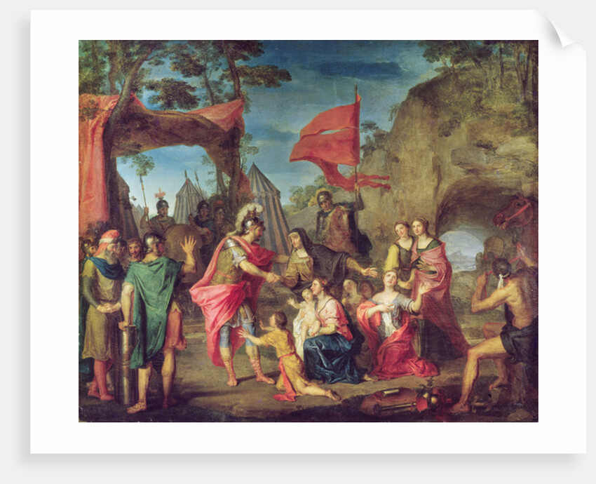 Coriolanus in the Volscian Camp, 1747 by Louis Galloche