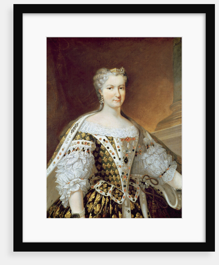 Portrait of Maria Leszczynska, Queen of France and Navarre by Carle van Loo