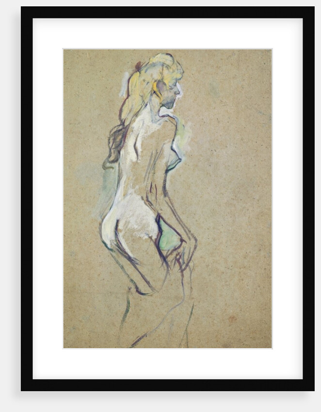 Nude Young Girl, 1893 by Henri de Toulouse-Lautrec