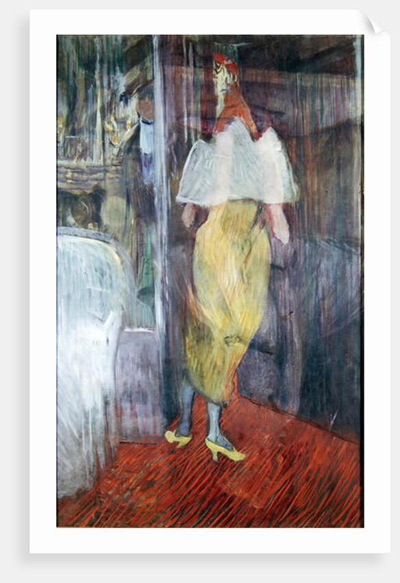 Woman Entering a Box at the Theatre, 1894 by Henri de Toulouse-Lautrec