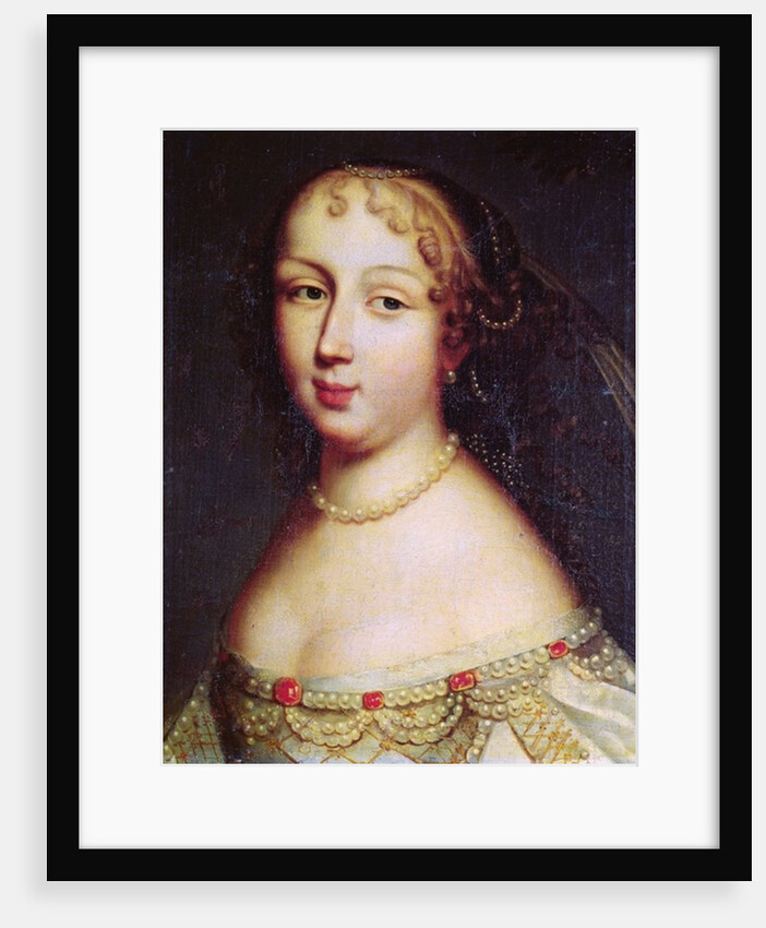 Portrait presumed to be Marie de Rabutin-Chantal Marquise de Sevigne by French School
