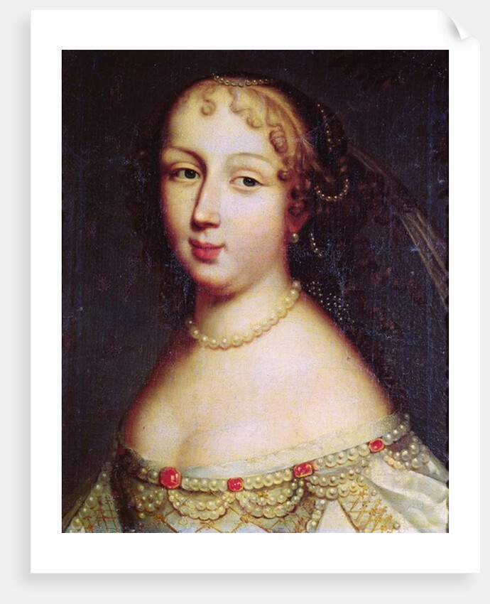 Portrait presumed to be Marie de Rabutin-Chantal Marquise de Sevigne by French School