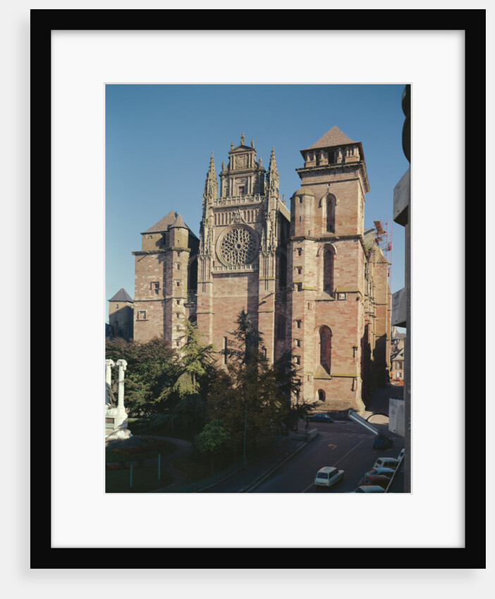 Facade of the Cathedral of Notre-Dame, 13th-16th century by School French