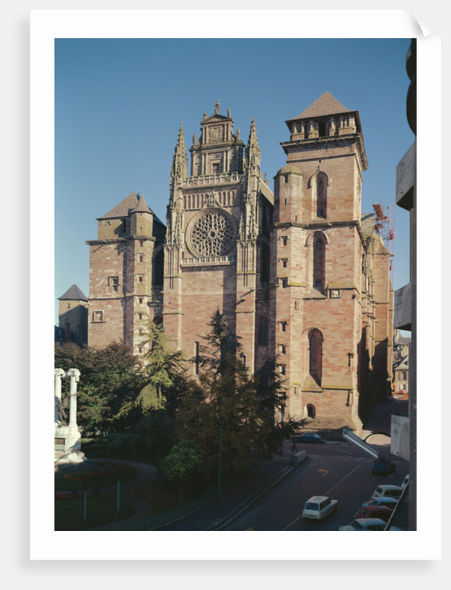 Facade of the Cathedral of Notre-Dame, 13th-16th century by School French