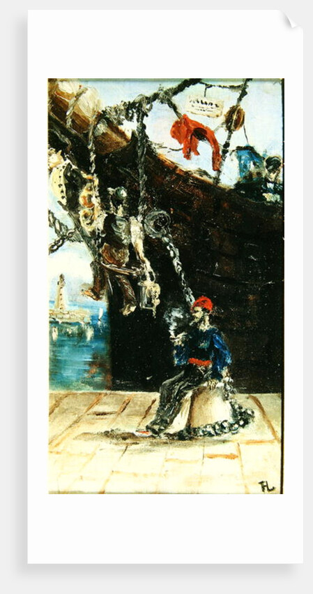 A Sailor on a Quay, 1880 by Henri de Toulouse-Lautrec