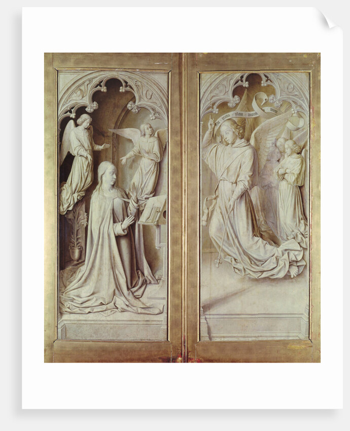 The Annunciation by (fl.c.1483-c.1529) Master of Moulins