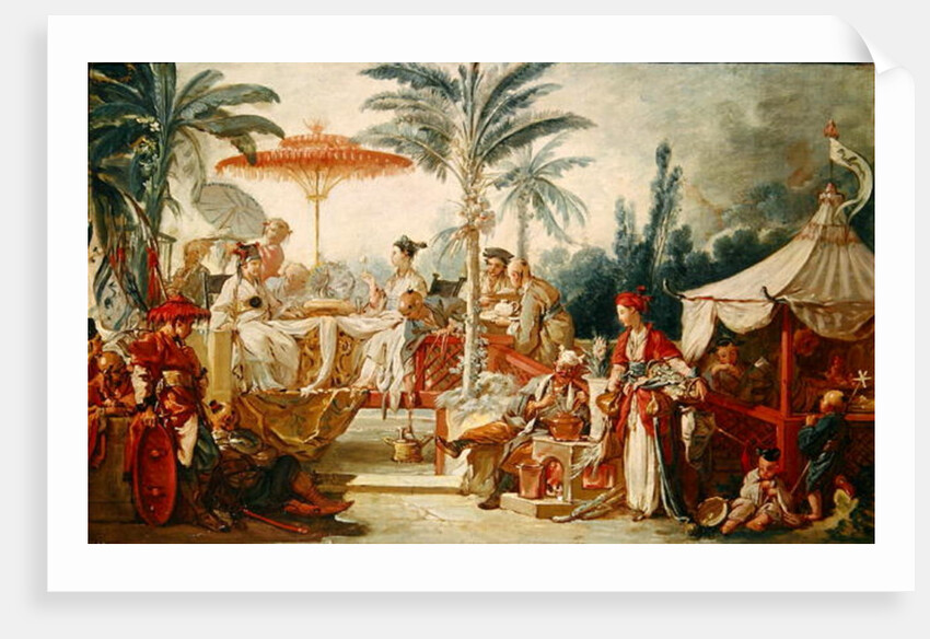 Feast of the Chinese Emperor by Francois Boucher