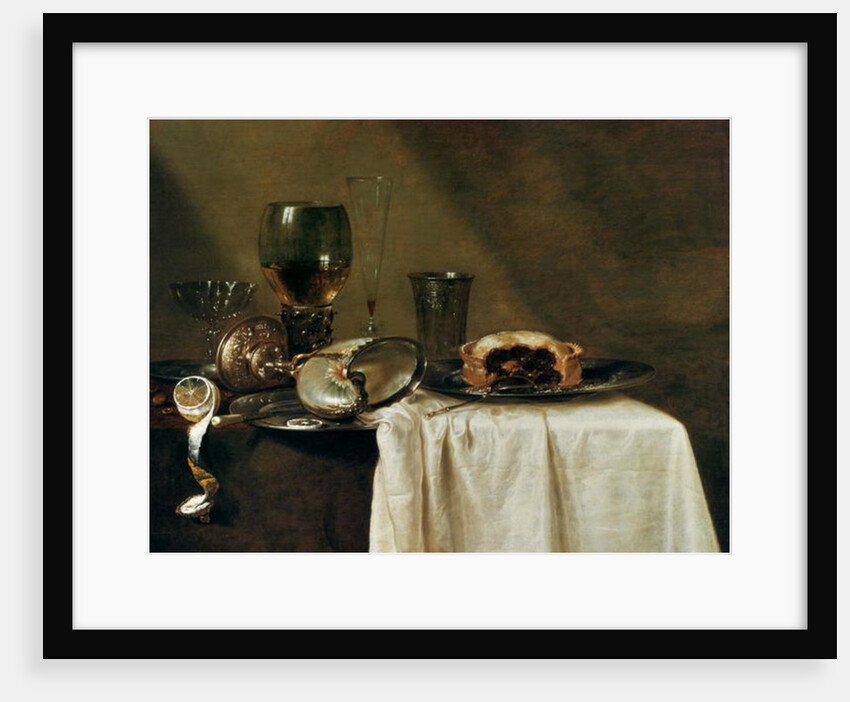 The Blackcurrant Tart, 1635 by Willem Claesz. Heda