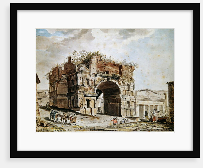 Roman Ruins by Hubert Robert