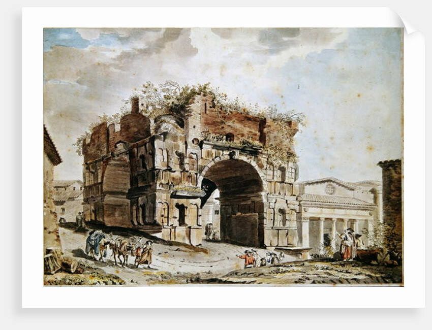 Roman Ruins by Hubert Robert