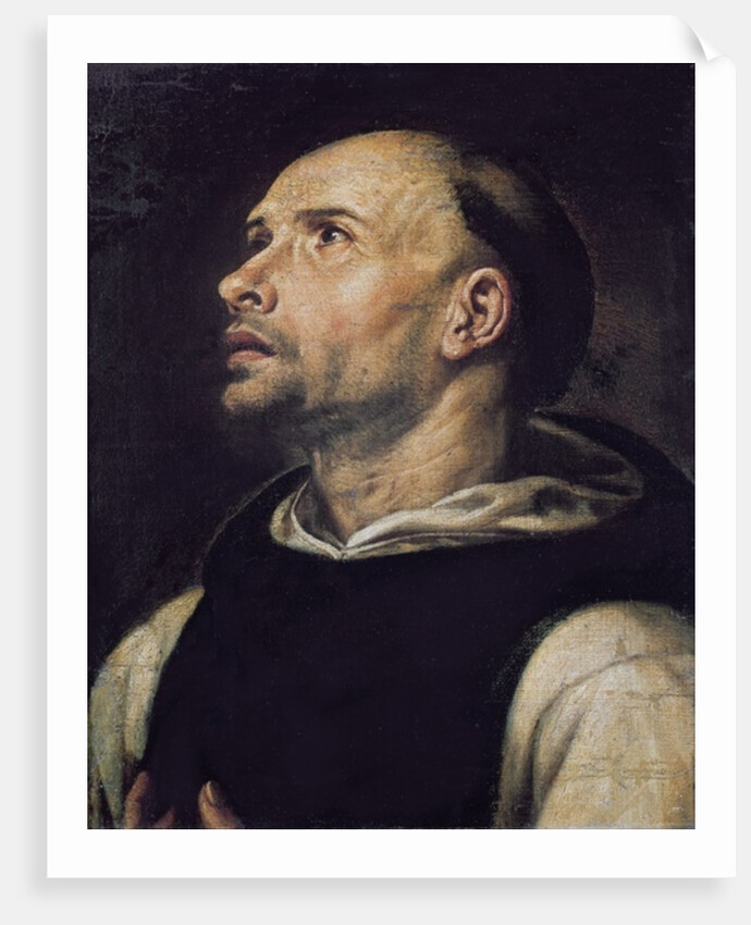 Portrait of a Monk by Spanish School
