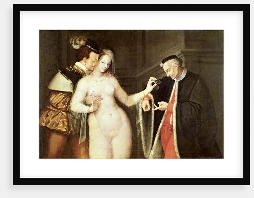 Woman Between Two Ages by French School
