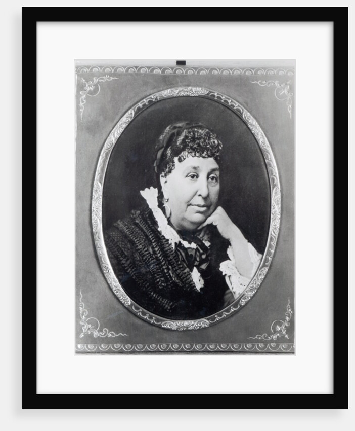 Portrait of George Sand by French Photographer