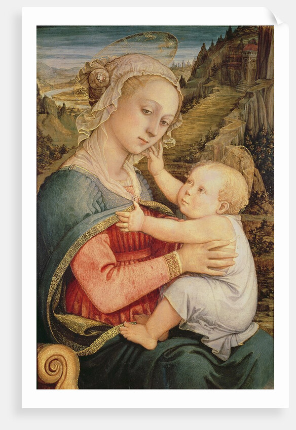 Virgin and Child, c.1465 by Fra Filippo Lippi