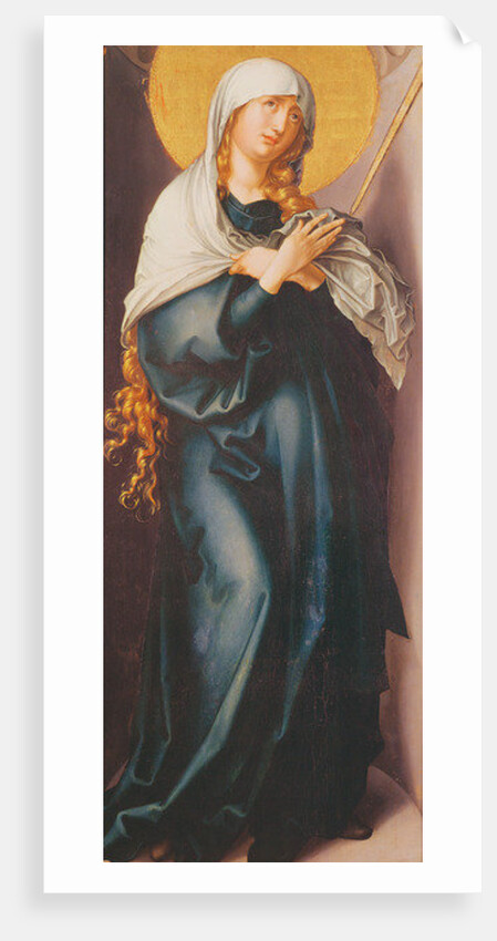 Virgin Mary with Sword by Albrecht Dürer or Duerer