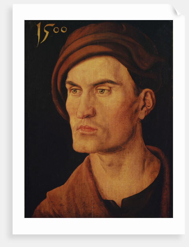Portrait of a Young Man, 1500 by Albrecht Dürer or Duerer