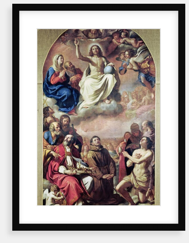 The Glory of the Saints, 1645-47 by Guercino