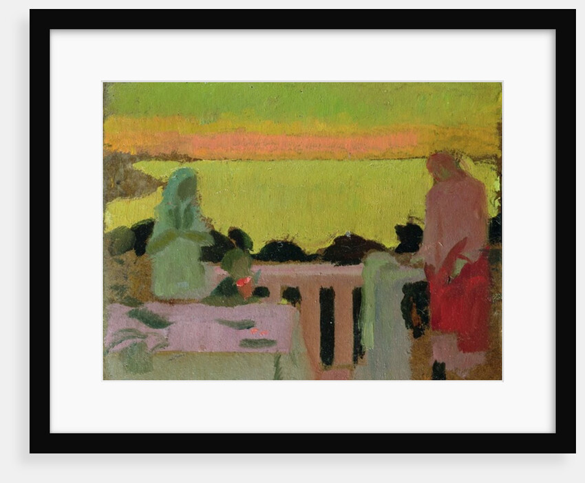 On the Balcony at Silencio, or Marthe and Marie in Silence, c.1917 by Maurice Denis