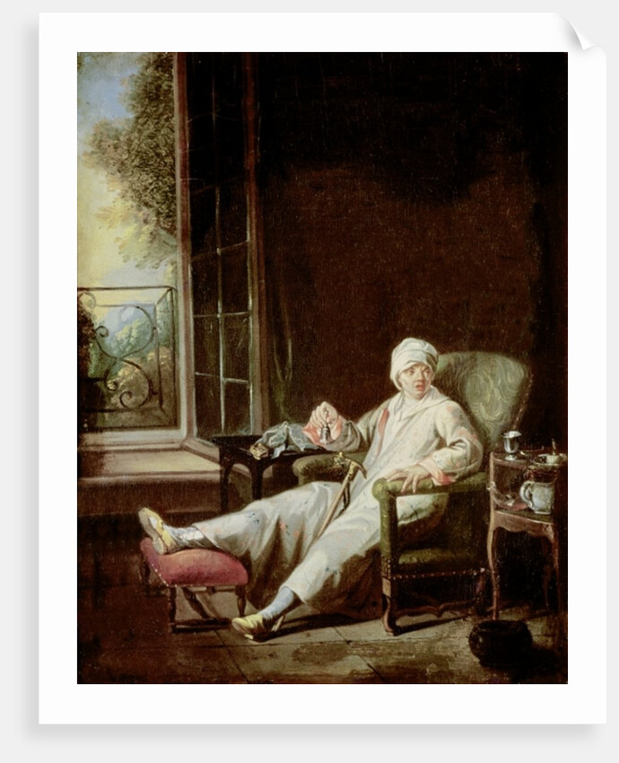 The Paralytic Man by French School