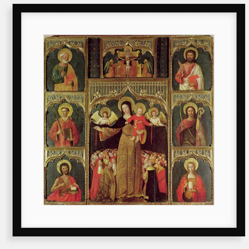 Altarpiece of the Virgin of the Rosary by Ludovico Brea