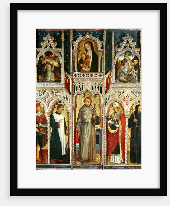 Altarpiece of St. Anthony by Ludovico Brea