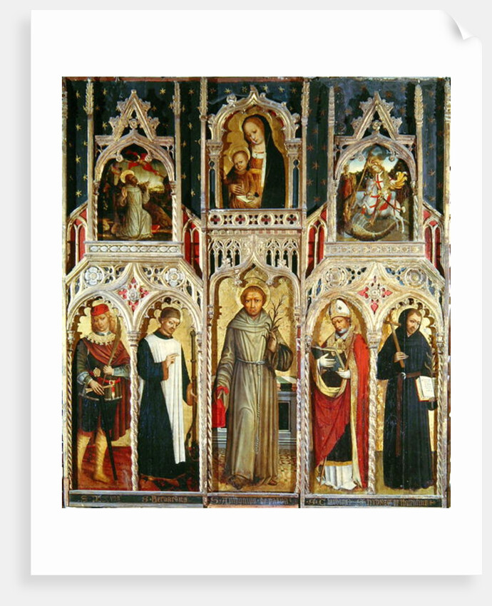 Altarpiece of St. Anthony by Ludovico Brea