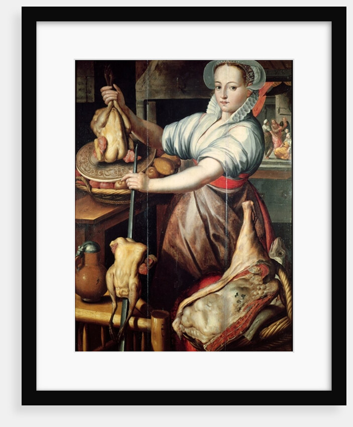 Martha Preparing Dinner for Jesus by Pieter Aertsen