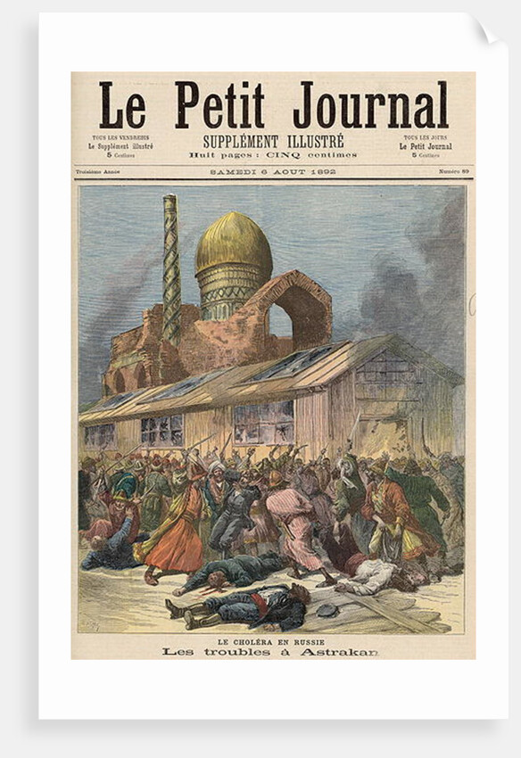 Cholera in Russia: The Troubles in Astrakhan by Henri Meyer