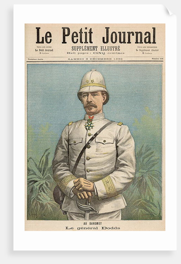 General Alfred Amedee Dodds in Dahomey by Henri Meyer