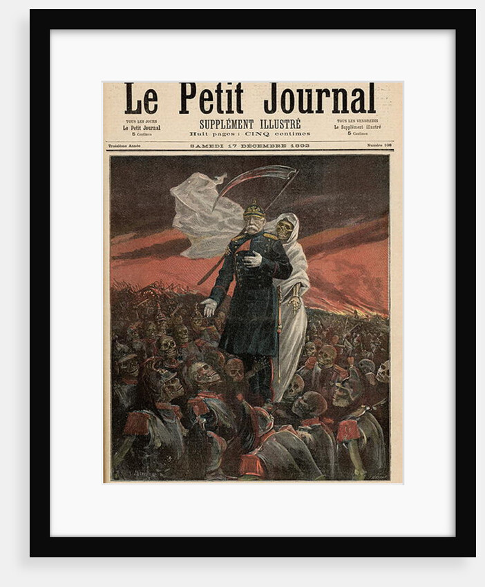 The Confession: Otto Von Bismarck with Death by Fortune Louis & Meyer Henri Meaulle