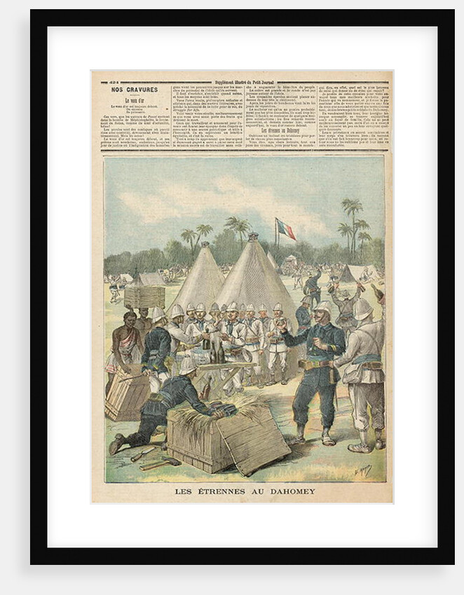 New Year's Boxes in Dahomey by Henri Meyer