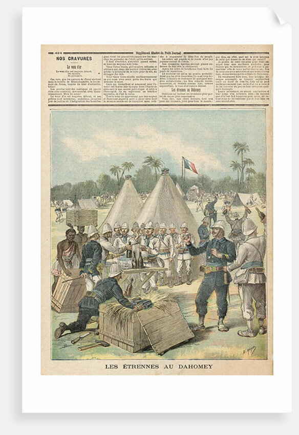 New Year's Boxes in Dahomey by Henri Meyer