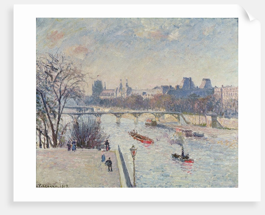 The Louvre, 1902 by Camille Pissarro