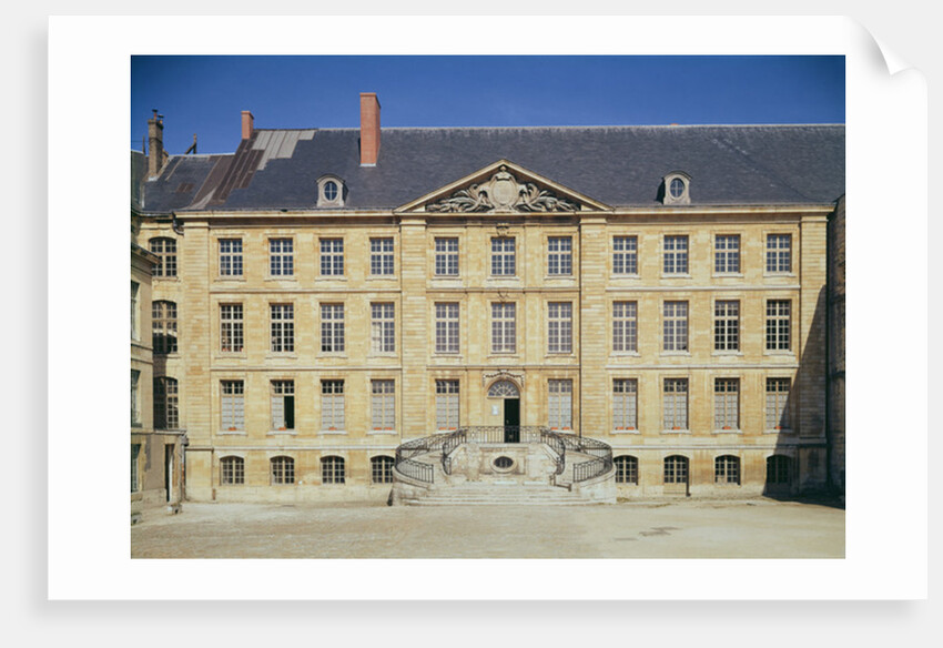 Exterior view of the Musee Saint-Remi by French School