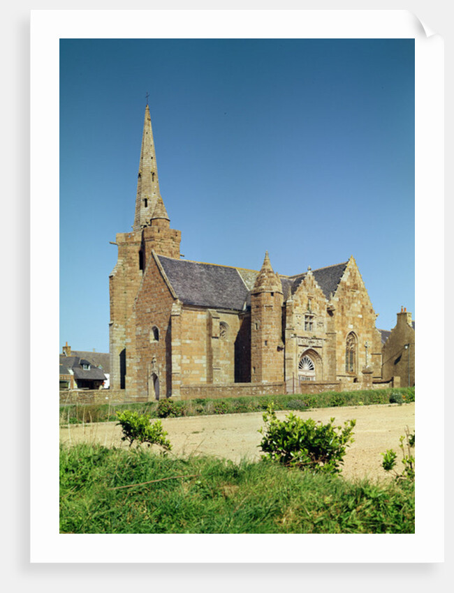 View of the church by French School