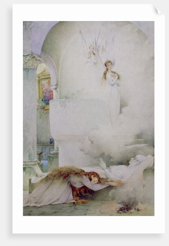 The Death of the Virgin by Guillaume Dubufe