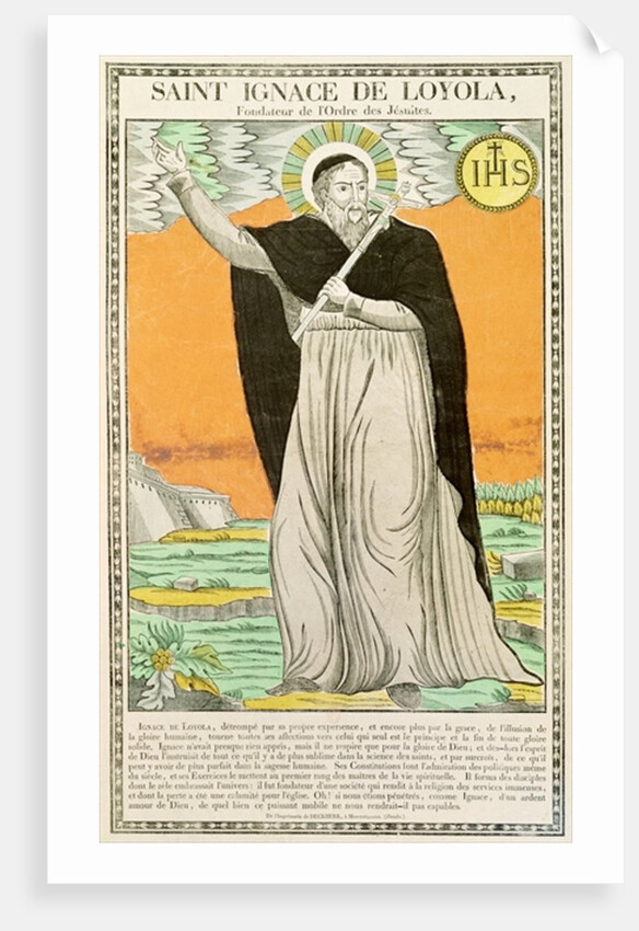 St. Ignatius of Loyola by French School