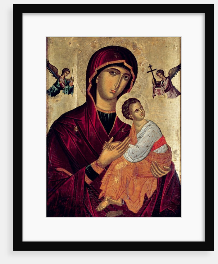 Icon depicting the Holy Mother of the Passion by Greek School