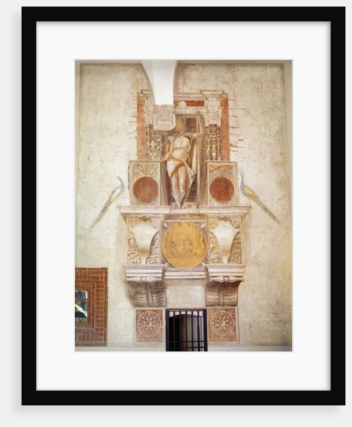 Argus Panoptes, in the Rocchetta by Donato Bramante