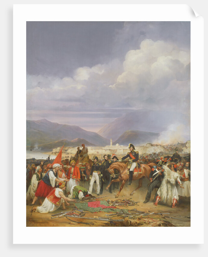 The Capture of Morea Castle, 30th October 1828, 1836 by Jean Charles Langlois