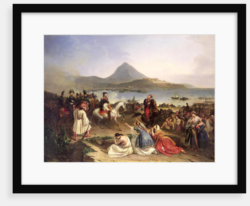 Meeting Between General Nicolas Joseph Maison and Ibrahim Pasha at Navarino, September 1828, 1838 by Jean Charles Langlois