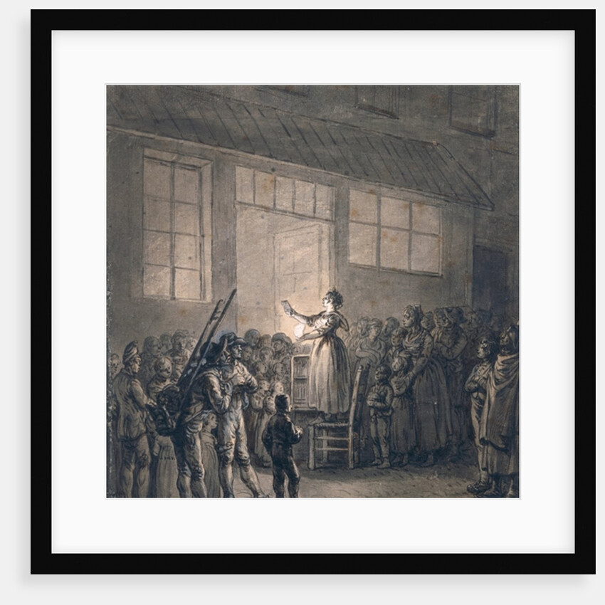 A Popular Singer by Jean Pierre Norblin