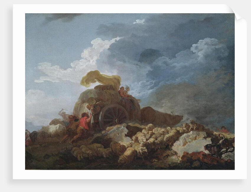 The Storm, c.1759 by Jean-Honore Fragonard